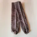 Detailed view of 3D animal skin print novelty socks, showing realistic texture and funny design. - One Size / Elephant