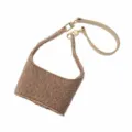 Winter Warm Teddy Fleece Coffee Cup Sleeve Portable Plush Thermal Insulated Handheld Cover - Light Brown