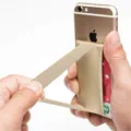 Portacarte elastico per cellulare in Lycra con fascia estensibile per smartphone - Portacarte Orizzontale
