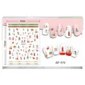 3D Chinese stijl nail art stickers met traditionele oude esthetische ontwerpen voor elegante nagels. - Antieke Dames (DD-076)