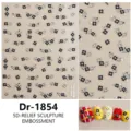 5D reliëf zilver zwart nail art stickers klaver blad ontwerp manicure Dr-1854 - Dr-1854 (Zilverstempelen)