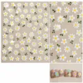 3D witte madeliefje nagelstickers zelfklevende bloemen nagelkunst decoratie DH-1096 - Wit