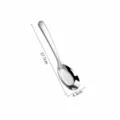 Grande Cucchiaio in Acciaio Inossidabile Cucchiaio da Zuppa Manico Lungo 17.7cm - Taglia L
