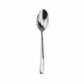 Cucchiaio da tavola in acciaio inox, finitura lucida, elegante variante di posate da tavola. - Cucchiaio da Pranzo Elegante