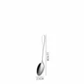cucchiaio appuntito in acciaio inox 1010 12.5cm 15g piccolo cucchiaio da dessert e zuppa - Cucchiaio a punta n. 5