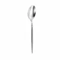 Cuchara de cena de acero inoxidable, cubiertos estilo ballet plateados, mango liso SKU. - Cucharas de mesa lisas