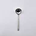 Cucchiaio da portata in acciaio inossidabile martellato mestolo zuppa 20,7cm stoviglie - Mestolo per Zuppa