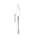 Couteau a steak en acier inoxydable avec design de taille fine pour table elegante. - Couteau à Dessert Style Épais