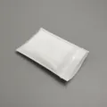 Bolsa de cierre hermético transparente de PE bolsa de plástico para joyas y collar - 14 Seda 6x8cm (Paquete de 100 pzas) / Blanco
