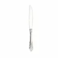 Coltello da cena retrò europeo in acciaio inossidabile con manico goffrato 242mm lungo. - Coltello da Tavola / Rinforzato/Spessorato