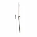 Coltello da bistecca in acciaio inox 240mm pezzo singolo variante per casa e hotel - Coltello da Tavola