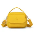 Yellow nylon women crossbody bag casual lightweight urban minimalist shoulder handbag spring new - Yellow
