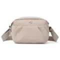 Women crossbody shoulder bag, trendy casual multi-layer oxford cloth mobile phone bag. - Khaki
