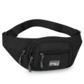 Schwarze taktische Nylon Gürteltasche Mehrfach-Taschen Outdoor Sport Herren Hüfttasche - Stil 1 Schwarz