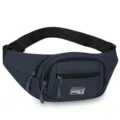 Herren Outdoor Sport Taillentasche mehrschichtige Freizeit Gürteltasche Brusttasche neu - Stil 1 Blau