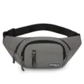 Herren taktische Gürteltasche vielseitige lässige Brusttasche wasserdicht Umhängetasche grau - Stil 1 / Grau
