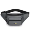 Graue taktische Gürteltasche für Herren, Sport Hüfttasche mit vielen Fächern für Outdoor. - Stil 1 / Stil 1 Grau
