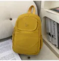 Κίτρινο γυναικείο σακίδιο πλάτης casual, ελαφρύ και κομψό για ταξίδια και καθημερινή χρήση. - Κίτρινο