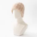 Gorro de Punto de Invierno Grueso Caqui, Sombrero Cálido Casual Suave y Cómodo - Talla única / Caqui