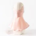 Mascarilla facial de protección solar de seda de morera rosa, anti-UV para cuello y ojos de mujer. - Talla Única (Ajustable) / Rosa