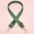 Groene nylon tas schouderband verstelbare vervangende riem voor dagelijkse handtassen - Grasgroen