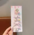 Set di graziosi fermagli per capelli per bambini simpatici mollette accessori moda - Coniglio Fragola / Set da 5 Pezzi / Rosa
