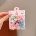Cute cartoon hair ties set for kids, featuring sweet resin charms and soft elastic bands. - Animal Fruit Style 3 (10 Pcs)
