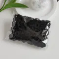 Dettagli dei 100 elastici per capelli neri da bambini, alta elasticità e spugna morbida. - 100 Pezzi / Nero
