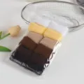 Set di elastici per capelli in spugna morbida, accessori per capelli spessi senza cuciture. - Serie Caffè