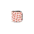 Cute watermelon printed short zippered wallet for women, PU leather coin purse card holder. - DX3025A