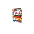 Travel passport holder with unique country flags print, stylish document organizer cover. - DX3035B