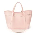 Rosa Tote Tasche Lässig Einzelne Schulter Tasche Große Kapazität Damen PU Handtasche - Rosa