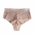 Sexy mid-waist lace women briefs ultra thin seamless breathable comfortable pink underwear - S / Bottoms / Pink