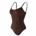Seamless body shaper shapewear for women tummy control slimming bodysuit dark brown - S / Top And Bottom / Coffee