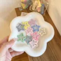 Mollette per capelli a stella macaron set carino forcine colorate per bambini e bambine accessori. - 9565A Fermagli a Stella 10 Pezzi