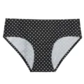 White Polka Dot