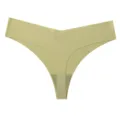Donna perizoma in seta di ghiaccio senza cuciture vita bassa sexy biancheria intima - Verde chiaro