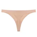 Seamless low-waist thong for women, breathable nude underwear comfortable daily wear style. - L / Bottoms / Nude