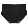 Mutandine donna senza cuciture taglie forti nere in seta di ghiaccio elastica dettaglio - Taglia S / Pantaloni e gonne / Nero