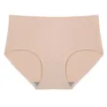 Slip donna senza cuciture taglia forte in seta di ghiaccio dettaglio del prodotto. - Taglia S / Pantaloni e gonne / Colore pelle