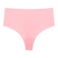 Women high waist seamless ice silk thong pink breathable comfortable underwear thong panty - XS / Bottoms / Pink