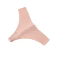 Seamless ice silk thong for women, low-waist breathable design, comfortable and smooth daily wear. - XS / Bottoms / Pink