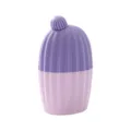 Silicone facial ice roller mold for skin care, face ice globe massager tool, purple dual-color. - Purple