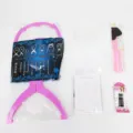 Kit complet de soin pour perruque avec support, outils de coiffure et cire pour cosplay. - Set de 5 pièces