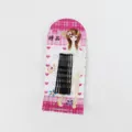 Ensemble de pinces à cheveux épingles noires pour coiffure quotidienne et cosplay 12pcs - Barrettes