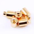 Embouts cloche dorés attaches cordon DIY fabrication bijoux accessoires glands 100pcs - 4*8mm / Or KC