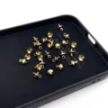 Accessoires de bijoux DIY dorés pendentif perle épingles à œillet lot de 1000 pcs - 3*7mm 1000 Pièces/Paquet / Or KC