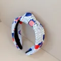 Cerchietto per capelli del Giorno dell'Indipendenza con stelle e palloncini per feste. - Cerchietto Senza Strass Giorno dell'Indipendenza USA 4