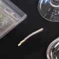 Elegantes Strass Haarspange für Damen, glänzendes Kristall Haarklammer für jeden Tag und Anlässe. - Zweireihige Haarnadel / Gold