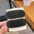 Black hair root volume pads, invisible fluffy hair clips for flat top and crown styling. - Breathable 2-Piece Set / Black